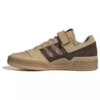 Картонные кроссовки унисекс adidas Forum Low Beige Tone Brown HQ4605 36