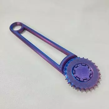 Картонный дырокол 3D-печать Легкий ручной дырокол для отгрузочных коробок, DIY и поделок 16*4.6*0.7cm фиолетовый