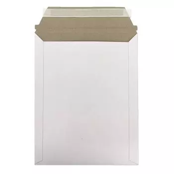 Картонный конверт B5, квадратный 3-х слойный деловой конверт с открывающейся застежкой-молнией 3/квадратный двухсторонний (Набор 100)