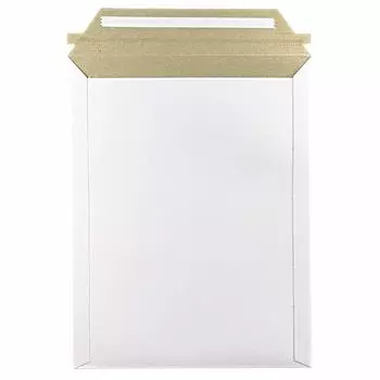 Картонный конверт для деловых писем, 50 штук, сумка для доставки, суперплотный 300 г, упаковочный пакет A5, совместимый с почтой, коммерческий белый почтовый пакет, упаковочный пакет