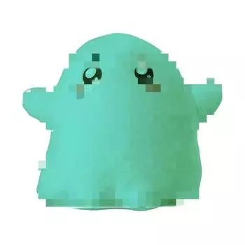 Картонный злодей Светящаяся картонная голова Чехол Кот Рок Съемная плюшевая кукла as shown