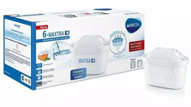 Картридж BRITA MAXTRA PLUS Brita Maxtra Plus, набор из 6 предметов, в комплект входит руководство на японском языке [предмет]