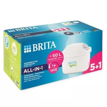 Картридж BRITA MAXTRA PRO Brita Maxtra Pro 6 шт. сменный оригинальный зарубежный продукт простая упаковка фильтр-картридж BRITA MAXTRA (1)