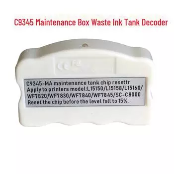 Картридж для отработанных чернил и декодер серии WF для принтеров (Модели 7830, 7840, 7845, L8168, L8188)