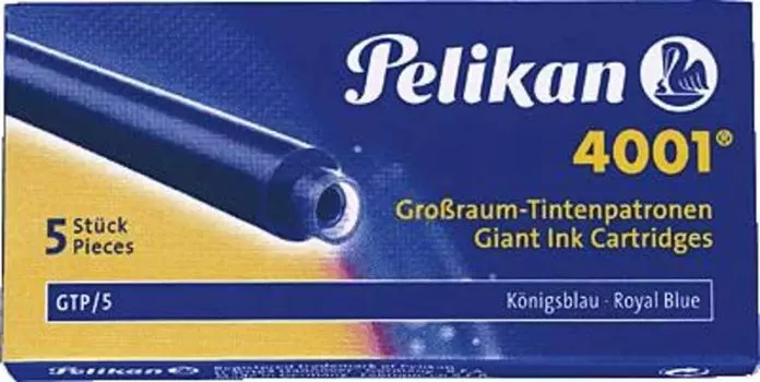 Картридж для перьевой ручки 583115140 GTP/5 [Королевский синий]