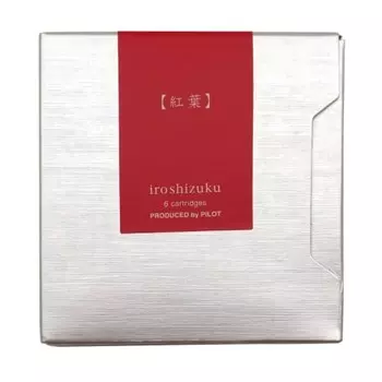 Картридж для перьевой ручки iroshizuku 6 шт [осенние листья] IRF-6S-MO