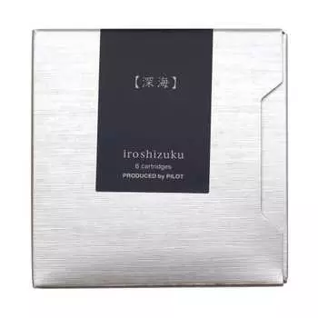 Картридж для перьевой ручки Pilot Iroshizuku 0.9cc Deep Sea 6 шт. IRF6SSNK