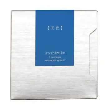 Картридж для перьевой ручки Pilot Iroshizuku 0,9 куб. см Teniro 6 шт. IRF6SAMA