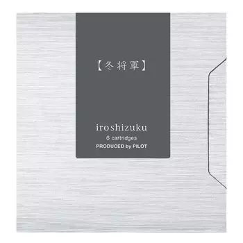 Картридж для перьевой ручки Pilot Iroshizuku Winter General 6 шт. IRF6SFS 0.9cc