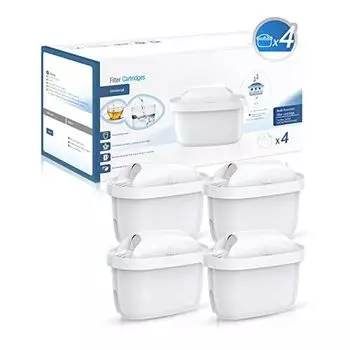 Картридж для водоочистителя IDOGEE Brita Картридж, совместимый с Brita Картридж, совместимый со старыми и новыми портами Фильтр высокой степени очистки для водоочистителя