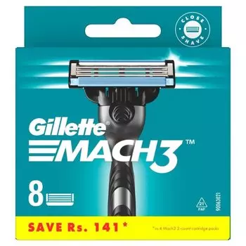 Картридж Gillette Mach 3 (Пакет из 8)