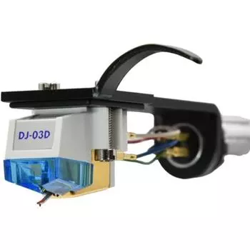 Картридж Nagaoka DJ-03HD Scratch-совместимый картридж с держателем головки Оригинал из Японии
