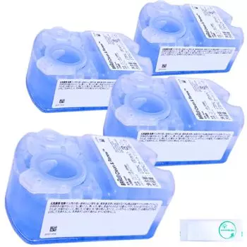 Картридж с чистящей жидкостью BRAUN x 4 CCR4 Оригинальный продукт Свежий лимонный аромат BRAUN [Официальный сайт]