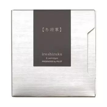Картриджи для перьевой ручки Iroshizuku 6 шт. [Winter General] IRF-6S-FS