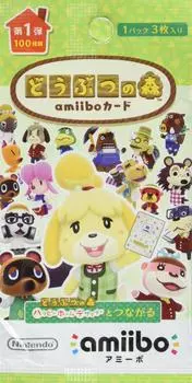 Карты amiibo Animal Crossing 1 из Vol. (Пакет 3) [Nintendo DS]