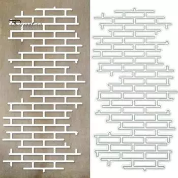 Карты Фон Сетки Скрапбукинг Резка Тиснение Трафарет Декор Альбома серебряный