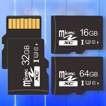 Карты памяти для камер, мобильных телефонов, мониторинга, автомобильных регистраторов, различных размеров: 8 ГБ, 16 ГБ, 32 ГБ, 64 ГБ, 128 ГБ. 4GB High-Speed белый/чёрный