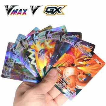 Карты покемонов Shining VSTAR GX EX VMAX V MEGA TAG TEAM Energy Trainer Чаризард Пикачу боевая коллекционная карточная игра детские игрушки подарок