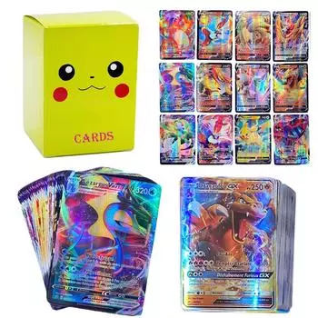 Карты покемонов Shining VSTAR GX EX VMAX V MEGA TAG TEAM Energy Trainer Чаризард Пикачу боевая коллекционная карточная игра детские игрушки подарок 30PCS - VMAX