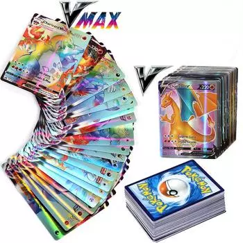 Карты покемонов Shining VSTAR GX EX VMAX V MEGA TAG TEAM Energy Trainer Чаризард Пикачу боевая коллекционная карточная игра детские игрушки подарок