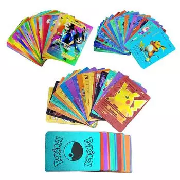 Карты покемонов VSTAR GX EX VMAX MEGA TAG TEAM Energy Trainer Чаризард Пикачу Коллекция Battle Коллекционная карточная игра Детские игрушки Подарок