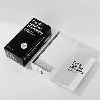 Карты против человечества. Вечеринка для ужасных людей. Обновленное издание. Карты для игры в выпивку, рождественские принадлежности.