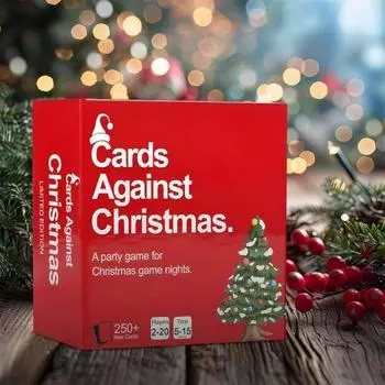 Карты против Рождества, Карты против Рождества Игра, Вечеринка Карточная Игра Для Рождественской Игровой Ночи, Карты против Человечества Рождество 1 set