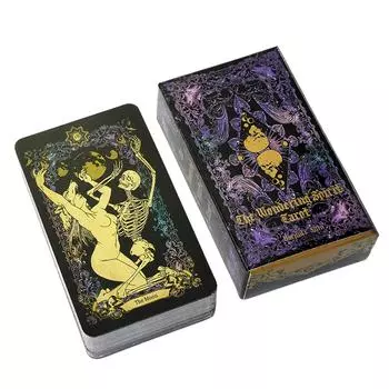 Карты Таро Блуждающий Дух Таро Английское Таро 78 Карты Оракула Настольные Карты Развлечения Настольные Игры Для Взрослых Детей