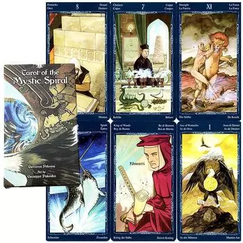 Карты Таро Мистической Спирали 12*7 см, 78 шт.