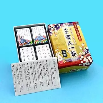 Карута Огура Хякунин Иссю Мацукадзе Оиси Тэнгудо