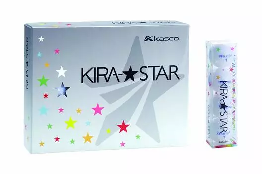 Kasco Golf Ball KIRA STAR2 Kira Star 2N White Dozen