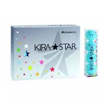 Kasco Golf Ball KIRA STAR2 Kira Star 2N Aqua Dozen