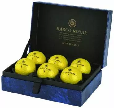 Kasco Мячи для гольфа Casco Royal 2 6 шт.