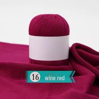 Кашемировая пряжа ручной работы - 3 нити мягкой шерсти для свитеров - точечная обработка клубка пряжи