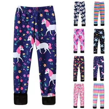 Кашемировые штаны для девочек носят детские штаны из молочного шелка и детские теплые штаны 140 горячий розовый