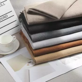 Кашемировый шарф на ощупь, осенне-зимний, однотонный, женский, с толстой кисточкой, простой и универсальный, мягкий и теплый, имитация кашемира, шаль 70*200cm