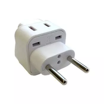 Kashimura conversion plug for overseas use C type 2-port NTI-107