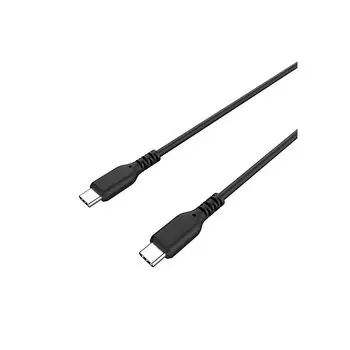 Kashimura/USB charging & sync cable 1.2m C-C BK Product number: AJ-656