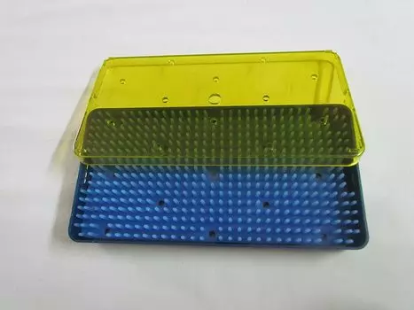 KASHSURG Ophthalmic Disinfection High-temperature Sterilization Box Large 10.6 X 6.5 X 1.1 inch Unbreakable.