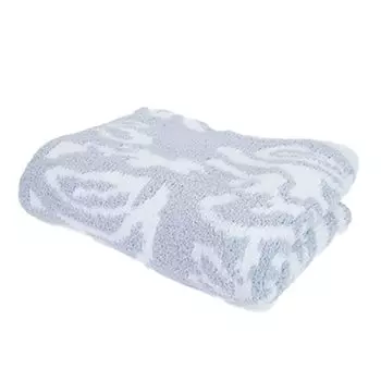 KASHWERE Полуодеяло Дамаск Детское Одеяло Пеленка Детское Голубое Детское Одеяло Полуодеяло Детское Дамаск Полотенце Одеяло [Kashwere] HB-75-25-33 - Синий/Белый baby голубой