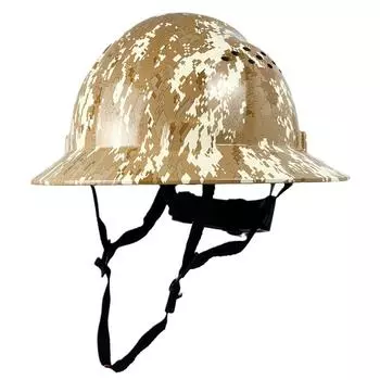 Каска из углеродного волокна с полными полями для инженера, строительный защитный шлем, каска с подвеской, HDPE, 6 точек, регулируемая