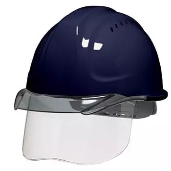 Каска с защитным экраном Work Aero [DIC Plastics], Использование, Вентилируемая, Сетка, SYA-CSV-SFE4M-M2, Кон/Дымчатый