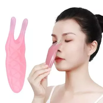 Kassa Plate Snail Kassa Kassa Товары для поднятия носа Ноздря Улучшение переносицы Для лица Улитка Kassa Слизень Kassa Удобно носить с собой (розовый)