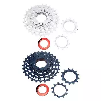 Кассета для велосипеда, сменный маховик, высокоточная стальная и алюминиевая 7-скоростная кассета свободного хода Dark Blue