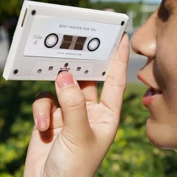 Кассета для записи сообщений, голосовая запись, поздравительная открытка, подарок на годовщину, сделанный своими руками, сюрприз на день рождения A