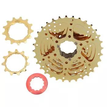 Кассета маховика для горного велосипеда ZTTO, 8 скоростей, 32 зуб., стальной велосипедный аксессуар со свободным ходом