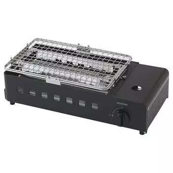 Кассетная плита Iris Ohyama Робатаяки для домашнего использования Якитори Хамаяки Гриль Хамаяки на древесном угле IGC-R1-H