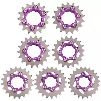 Кассетная велосипедная звездочка для велосипеда с одной скоростью, кассета с трейловым колесом 20T