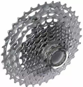 Кассетная звездочка SHIMANO XT 10-ступенчатая BK Dyna-Sys CS-M771-10 11-36T