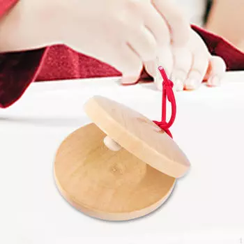 Кастаньеты на палец, детская ритмическая игрушка, гладкая поверхность, музыкальные кастаньеты, инструмент, перкуссия для